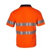 Reverse Short Sleeve Safety Polos